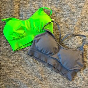 🦈GYMSHARK SWEAT SEAMLESS SPORTS BRA DUO🦈